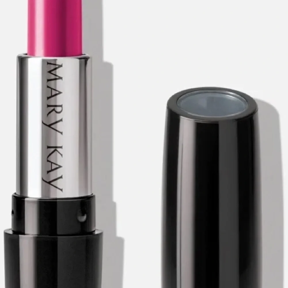 Mary Kay Gel Semi-Shine Lipstick Haute Pink New in Box